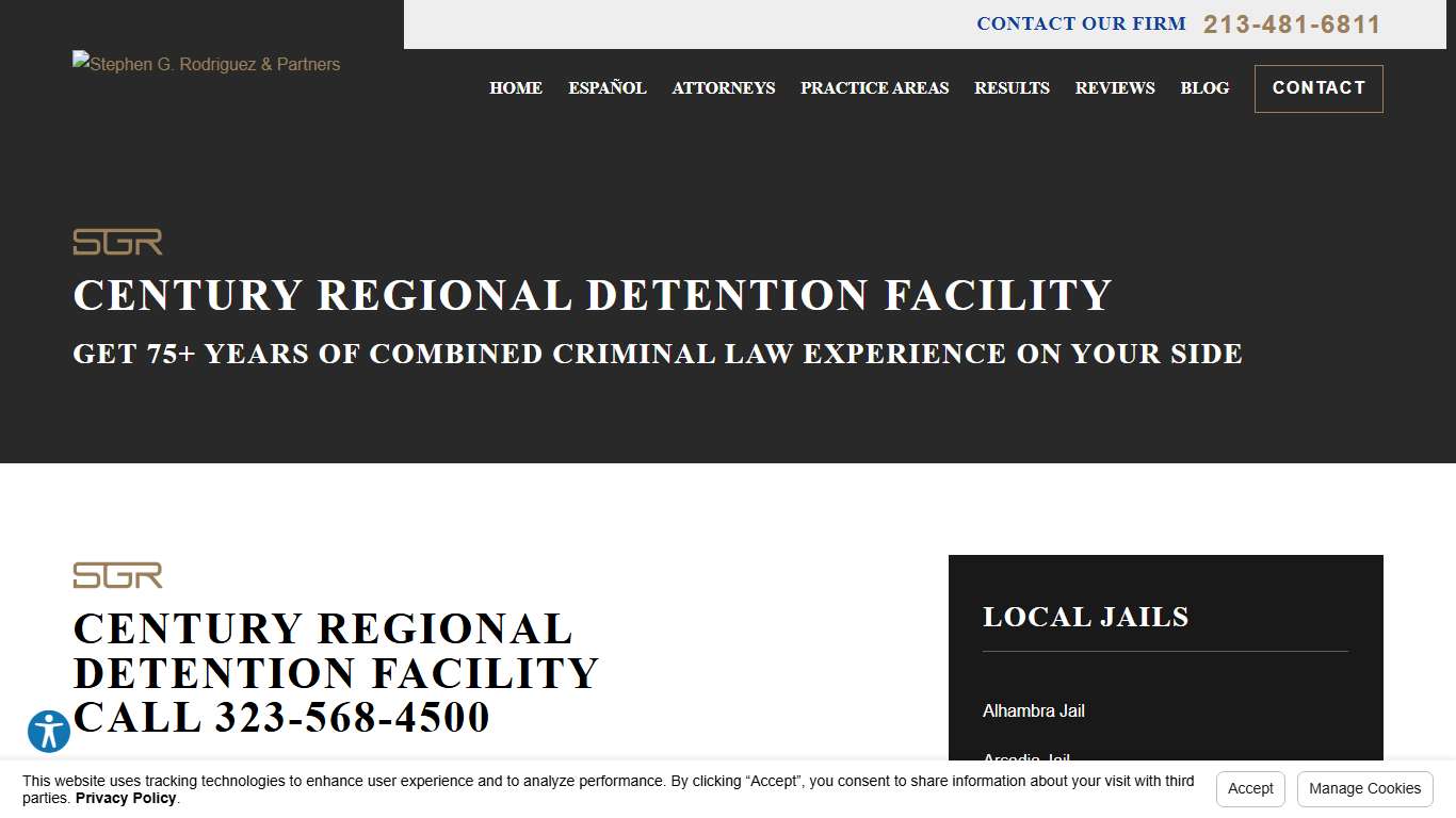 Century Regional Detention Facility Information for Lynwood Jail